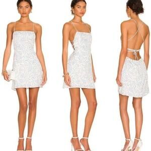 resa odi mini dress RESA Odi Mini Dress in Capri